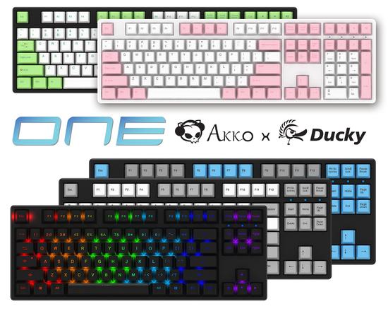 Akko X Ducky One 711七灯十一轴限量版发布