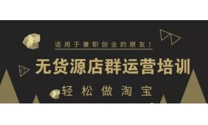 闲鱼赚钱新技巧，无货源店群带来的便利，零基础入门！